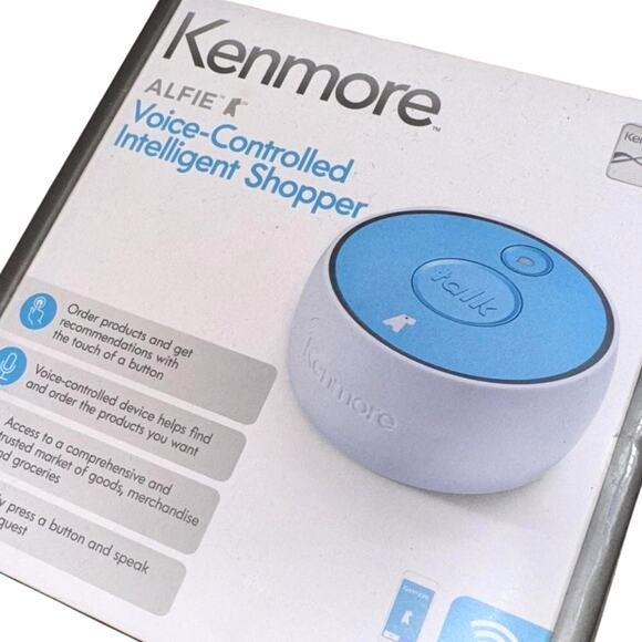 NWT Kenmore Alfie Voice-Controlled Smart Shopper – Factory Sealed Wi-Fi Device - Picture 1 of 6